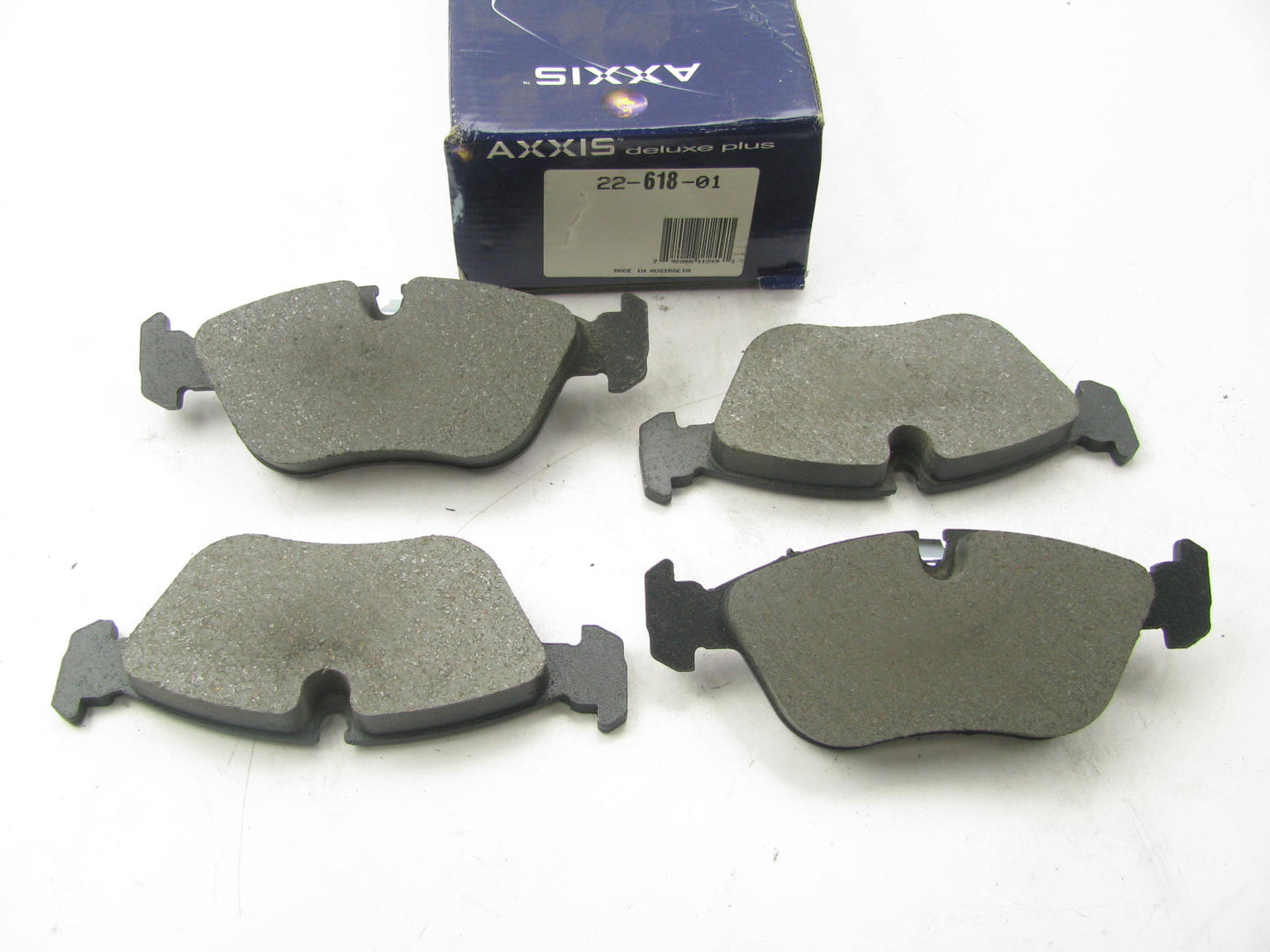 Axxis 22-618-01 Front Disc Brake Pad Set - Organic