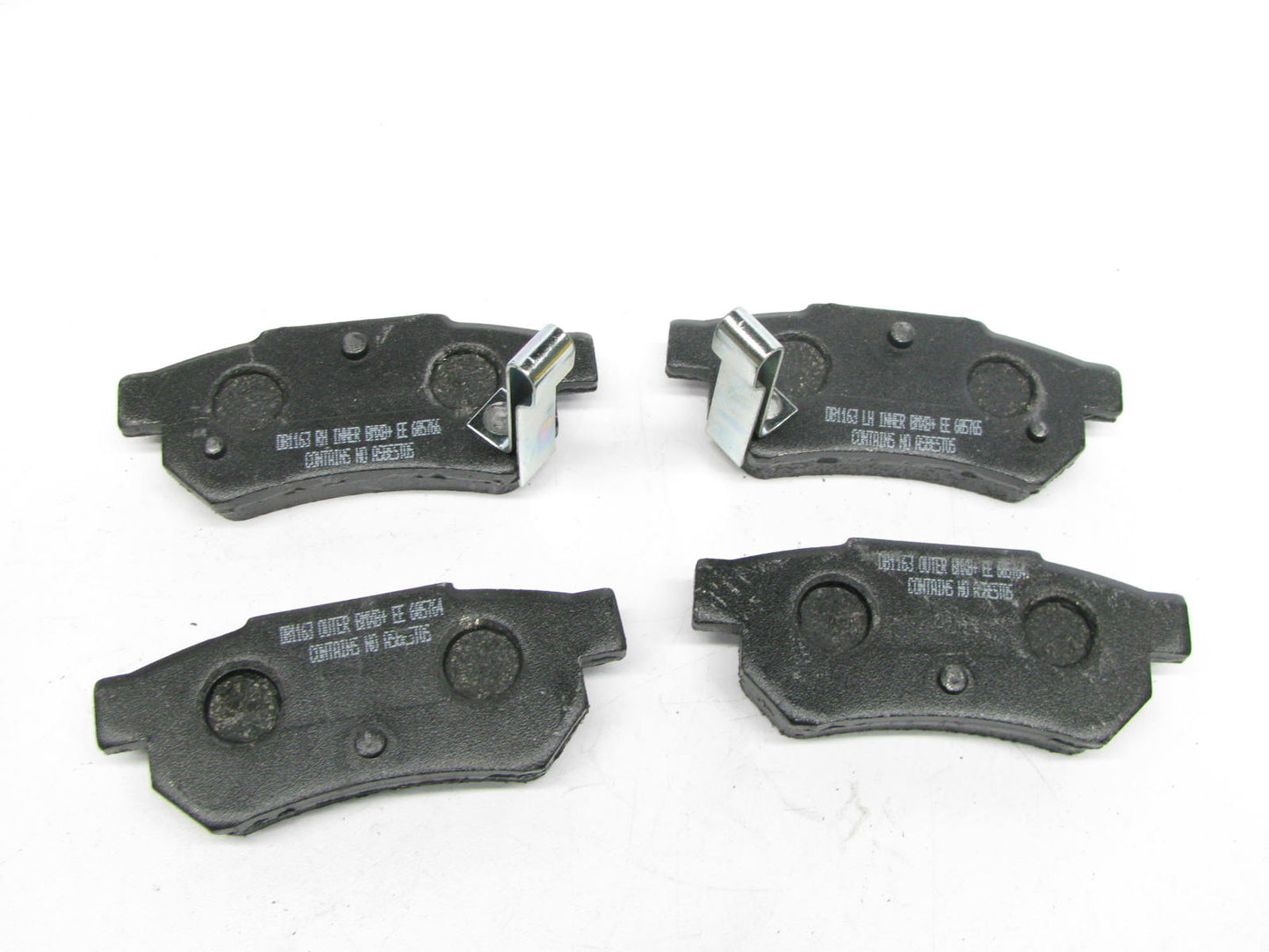 Axxis 23-374-01 Rear Disc Brake Pad Set - Semi-Metallic