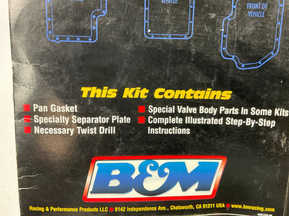 B&M 20260 Auto Transmission Upgrade Kit Shift Improver 65-87 GM TH400 TH375