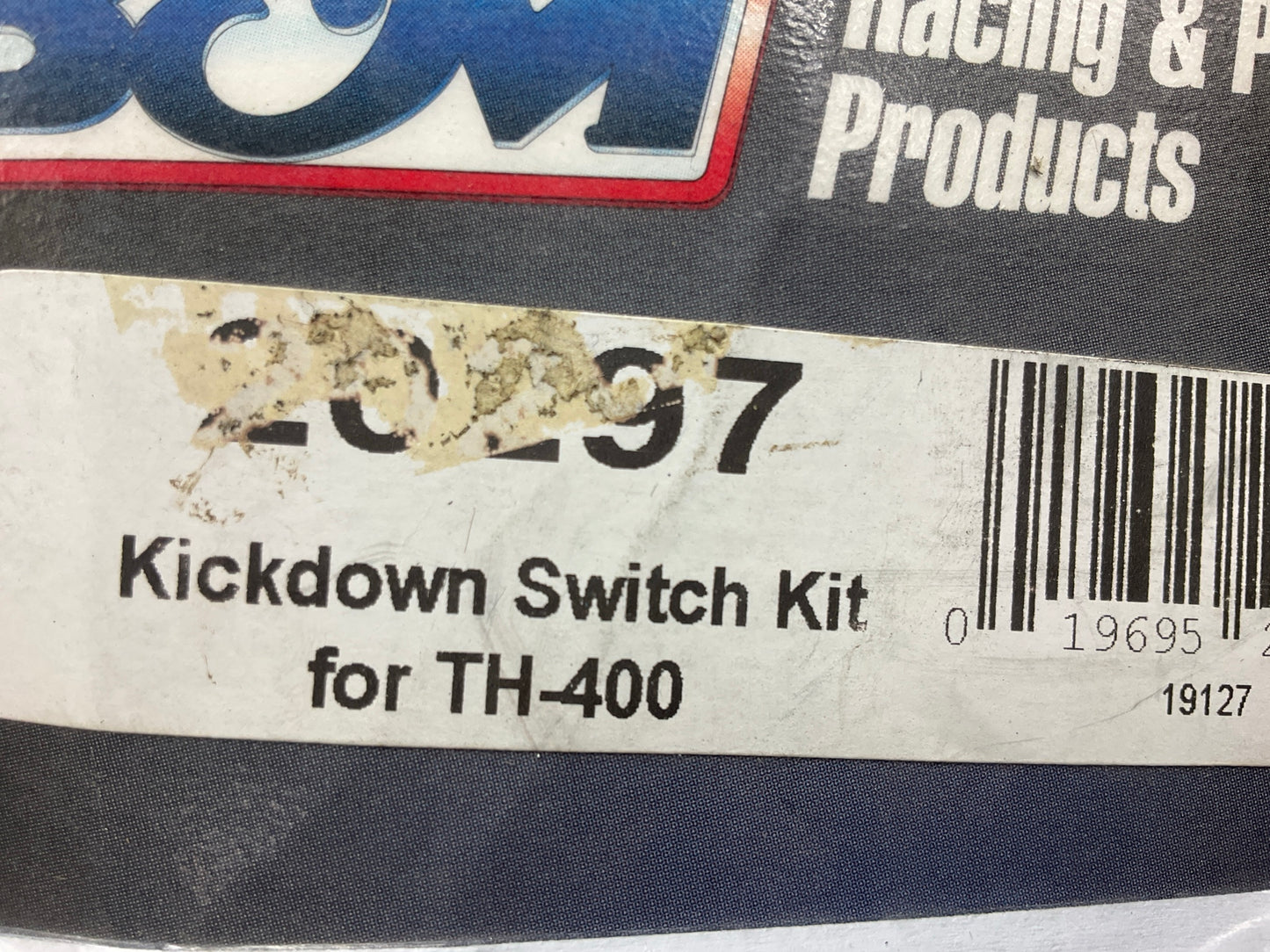 B&M 20297 Automatic Transmission Kickdown Switch - GM TH400 Turbo 400 Trans.