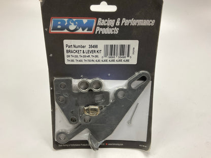 B&M 35498 Bracket And Lever Kit TH400, 350, 250, 2004R, 700R4 Auto Trans