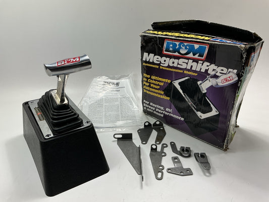 B&M 80690 Automatic Auto Ratchet Shifter - MegaShifter Universal 3 & 4-speed
