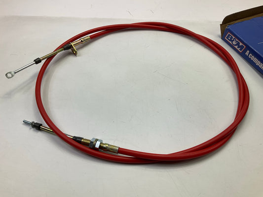 B&M 80834 Super Duty Race Shifter Cable - 8-Foot Length - Red