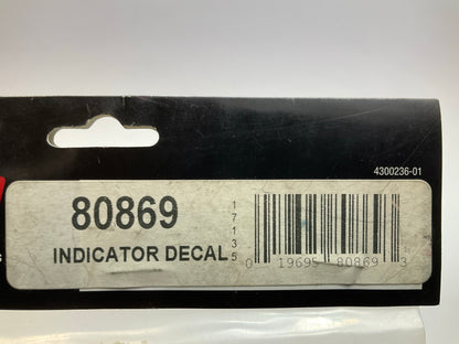 B&M 80869 Replacement Indicator Decal For Magnum Grip Automatic Shifter
