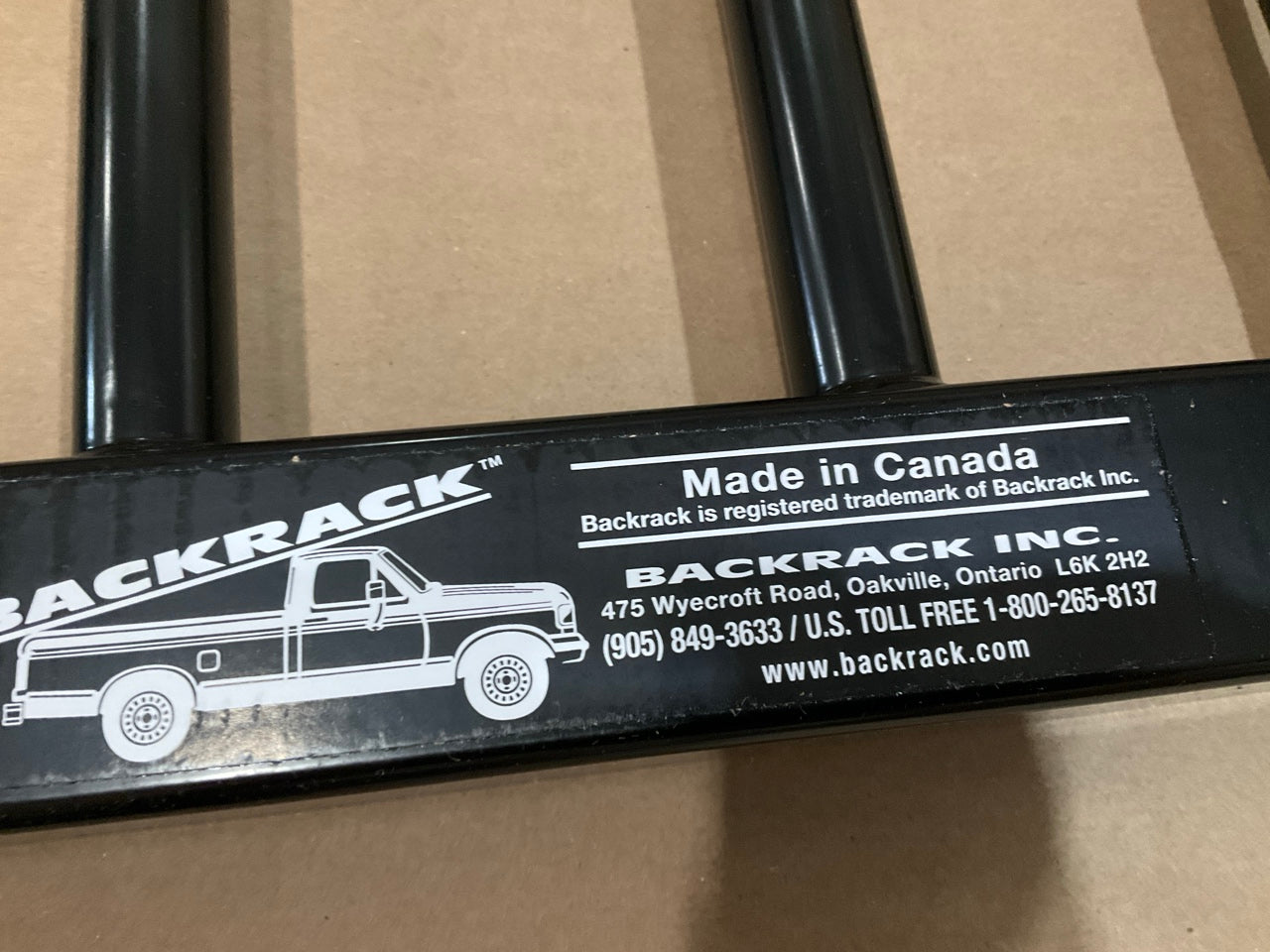 Backrack 143LT Three Light Headache Rack For 99-16 Ford F-250 F-350 - RACK ONLY