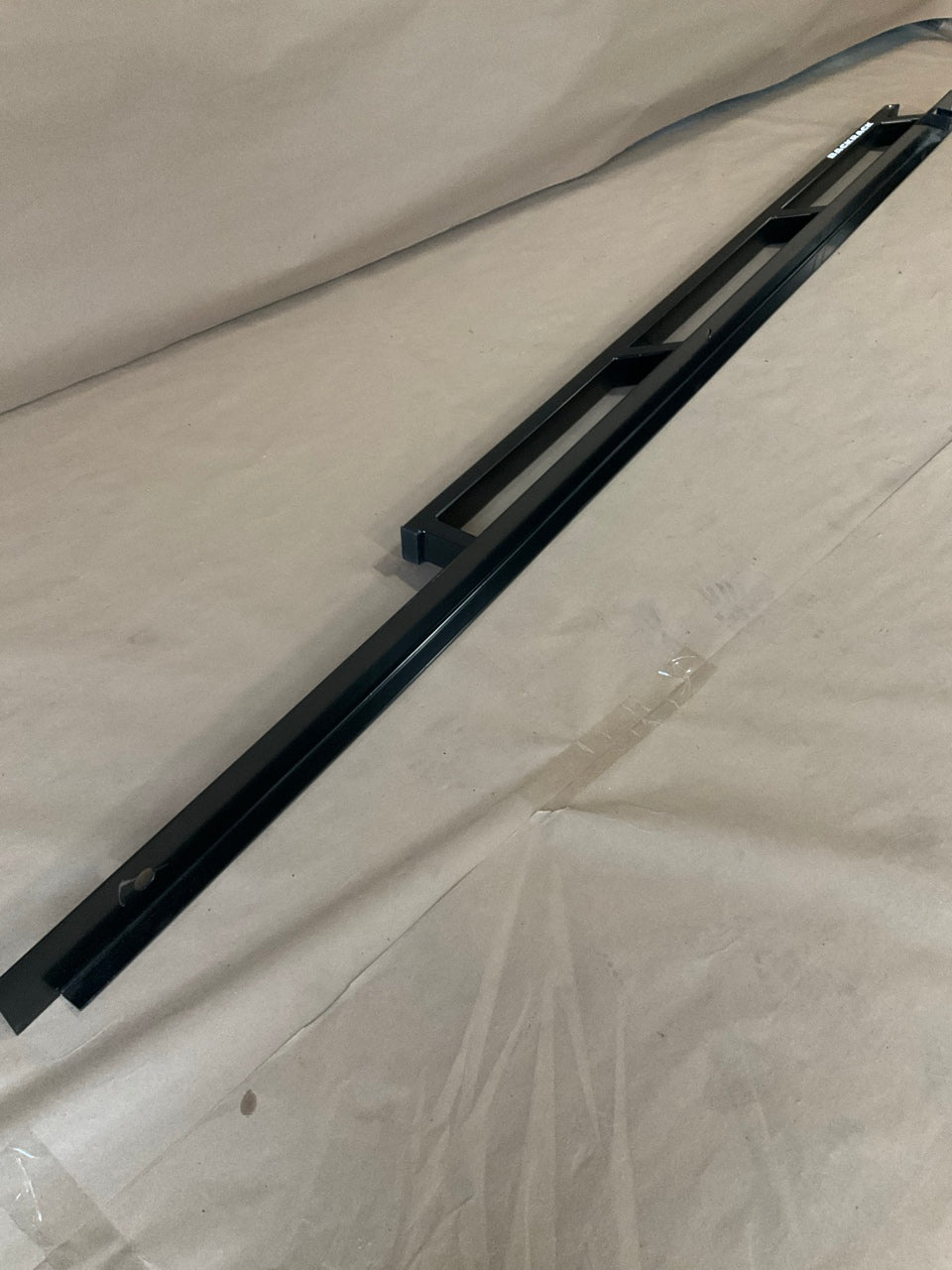 Backrack 80522TB Black Truck Bed Side Rails, For 8.2' Bed W/  21'' Tool Box