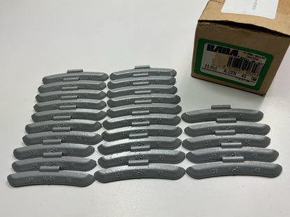 BADA ALCEN45 Alumaguard Coated Wheel Balancing Weights 45 Grams Each, Box Of 25