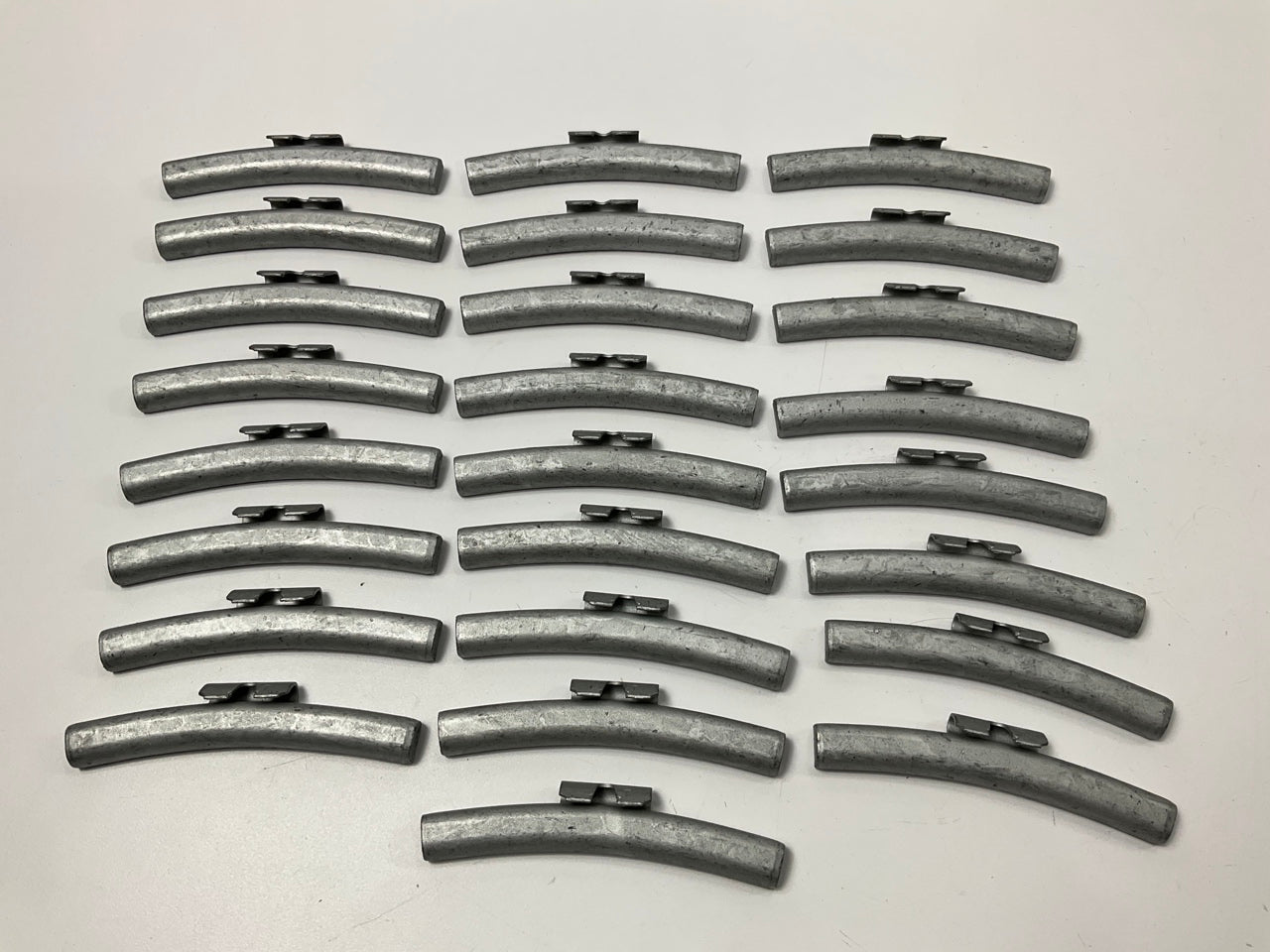 Bada ALFE250 ALFE Coated Steel 2.5Oz. Clip-On Wheel Weights - 25 Pcs, 2.5 Oz