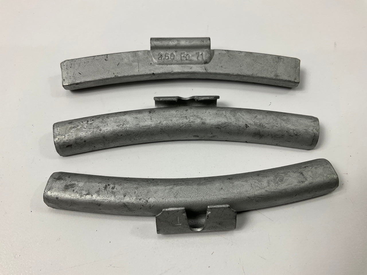 Bada ALFE250 ALFE Coated Steel 2.5Oz. Clip-On Wheel Weights - 25 Pcs, 2.5 Oz