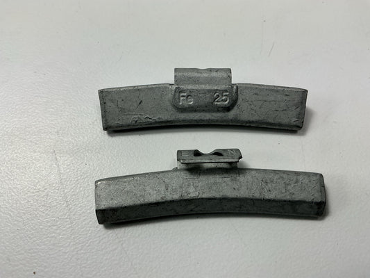 BADA ENFE-25 Steel Wheel Balancing Weights 25 Grams Each, Box Of 21