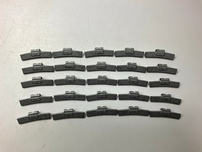 (25) Bada ENFE25 Coated Steel ENFE Wheel Weights, 25.00 Grams
