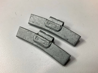 (25) Bada ENFE25 Coated Steel ENFE Wheel Weights, 25.00 Grams