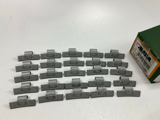 BADA FNFE20 Steel Wheel Balancing Weights 20 Grams Each, Box Of 25