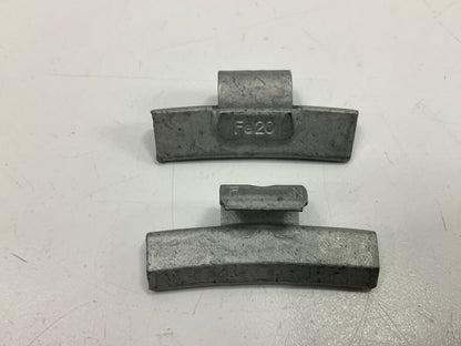 BADA FNFE20 Steel Wheel Balancing Weights 20 Grams Each, Box Of 25