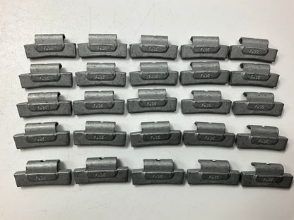 (25) Bada FNFE35 Coated Steel FNFE Wheel Weights, 35.00 Grams