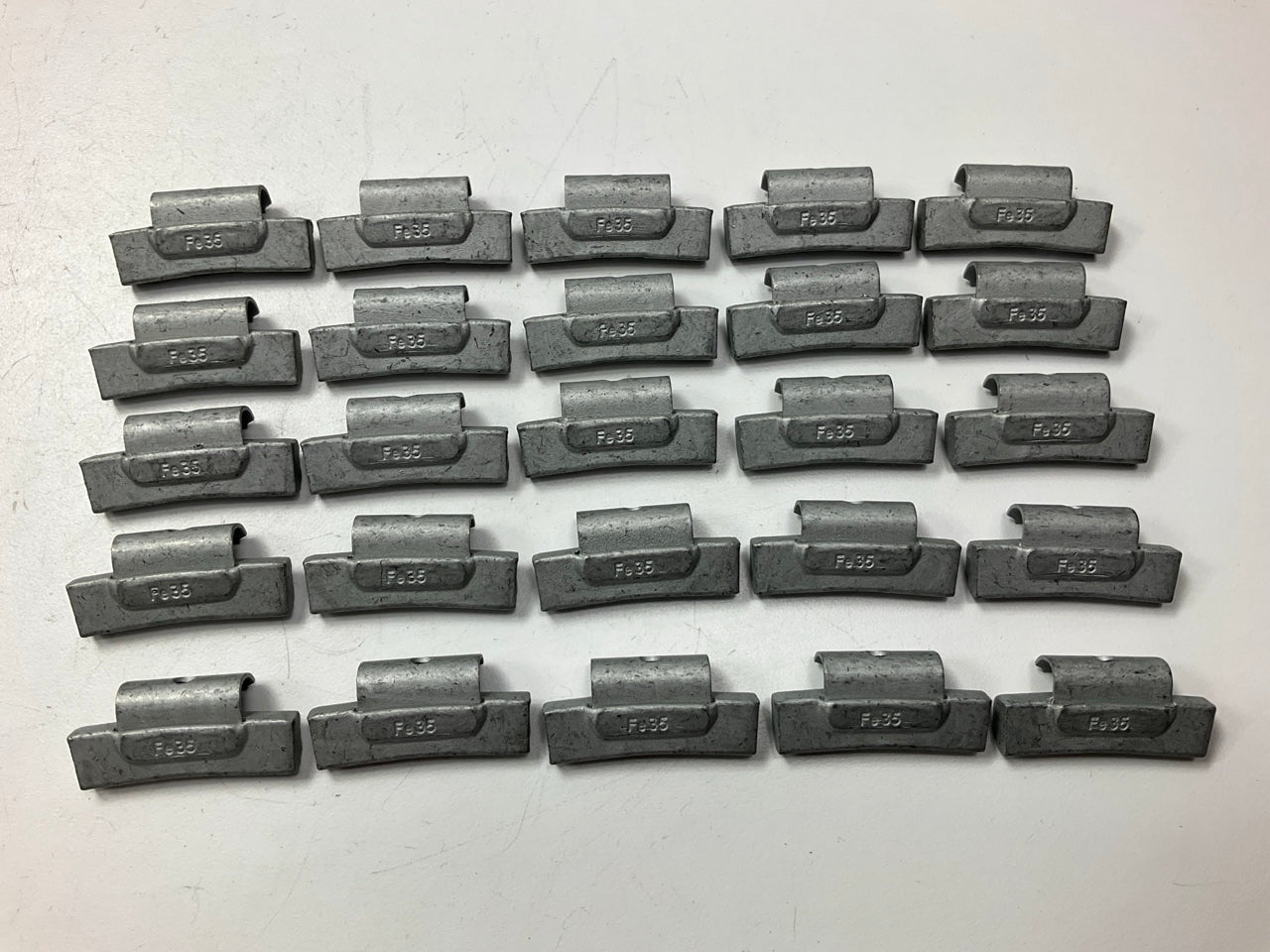 (25) Bada FNFE35 Coated Steel FNFE Wheel Weights, 35.00 Grams