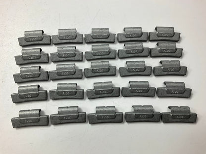(25) Bada FNFE35 Coated Steel FNFE Wheel Weights, 35.00 Grams