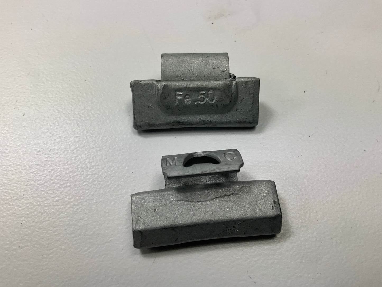 BADA MCFE0500 Coated Steel Wheel Balancing Weights .50 Oz Each, Box Of 25