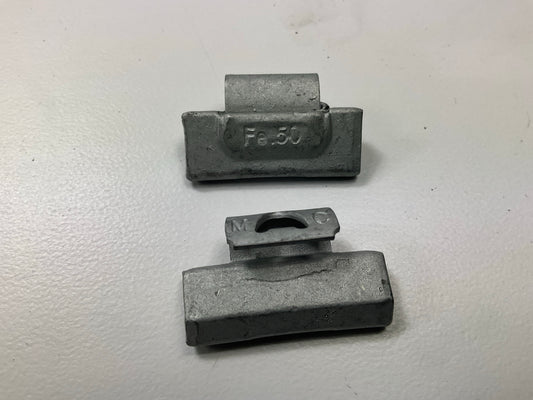 BADA MCFE0500 Coated Steel Wheel Balancing Weights .50 Oz Each, Box Of 25