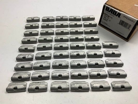 BADA PFE-25 Steel Wheel Balancing Weights .25 Oz Each, Box Of 50