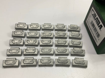 BADA PFE0500 Steel Wheel Balancing Weights .50 Oz Each, Box Of 25