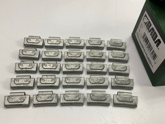 BADA PFE0500 Steel Wheel Balancing Weights .50 Oz Each, Box Of 25