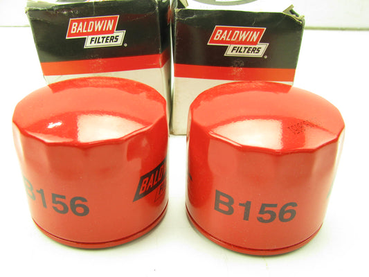 (2) Baldwin B156 Engine Oil Filter Replaces PH3531 51392 L10291 PH2817 LF145