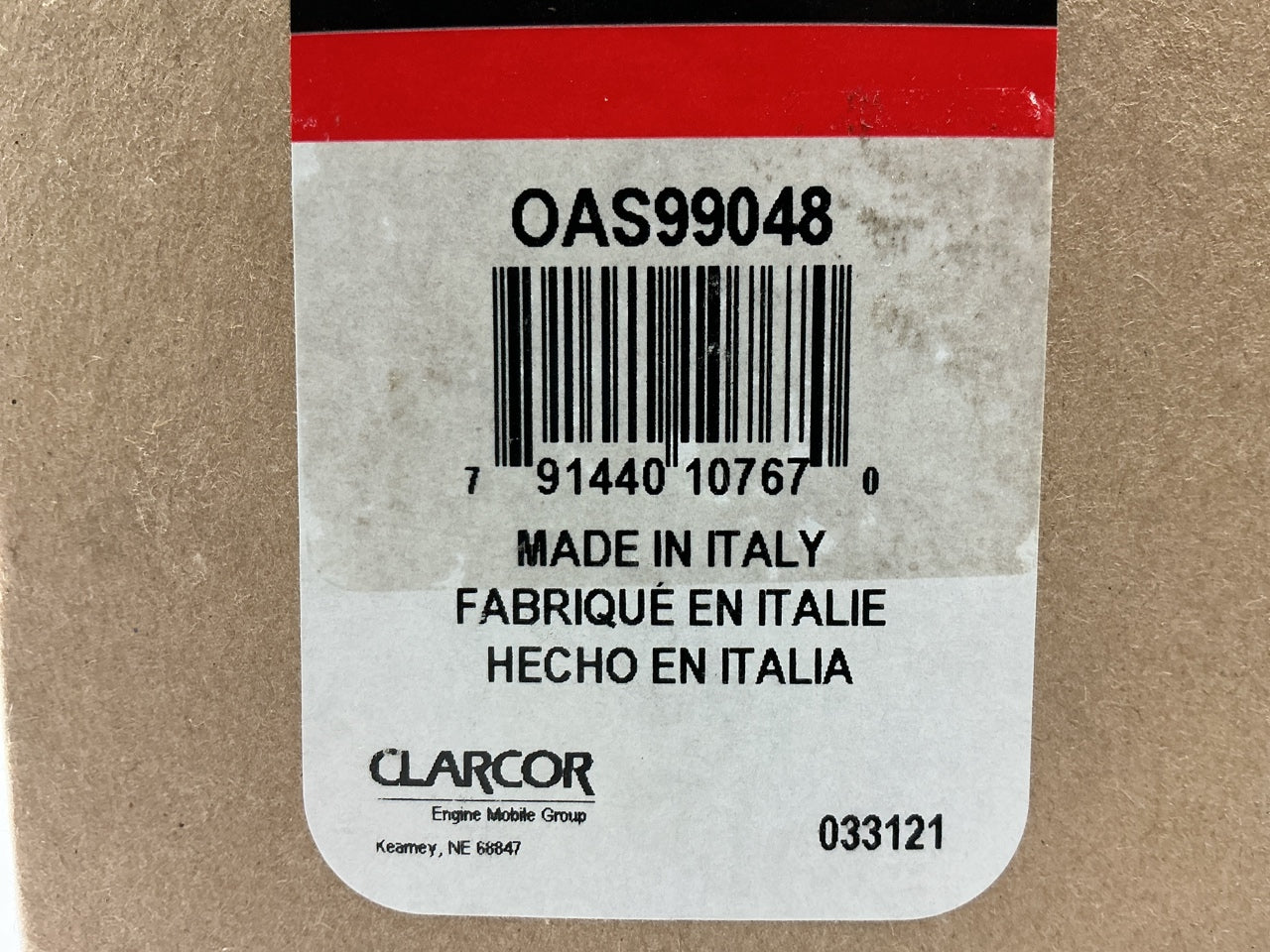 Baldwin OAS99048 Oil / Air Separator Spin-on Filter ASR82451, P02AX767, 95087