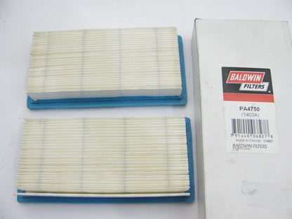 (2) Baldwin PA4750 Air Filter Replaces Briggs & Stratton 494511