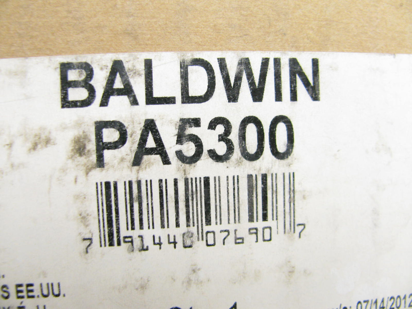 Baldwin PA5300 Cabin Air Filter For CAT Equipment