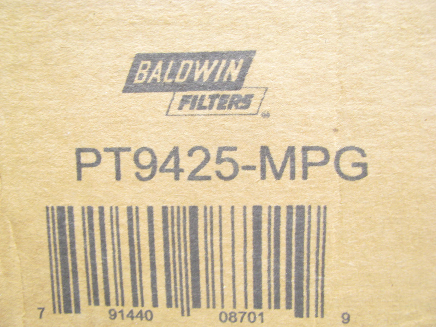 (2) Baldwin PT9425-MPG Hydraulic Filters 3-25/32'' X 8-5/32'' 123-2873