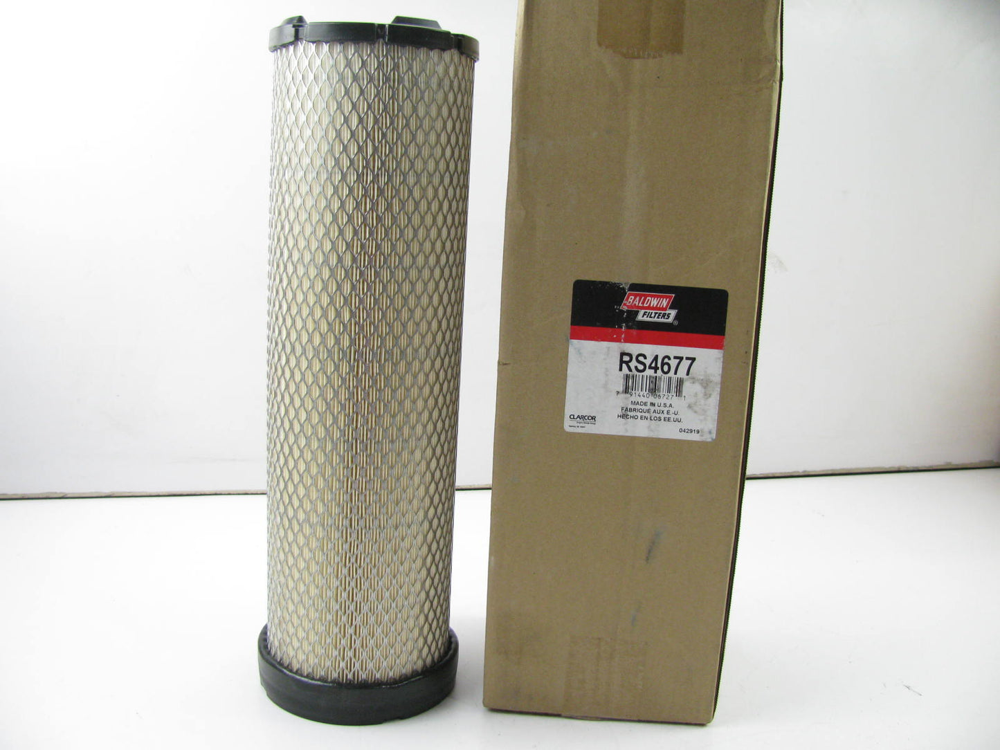 Baldwin RS4677 Inner Air Filter For John Deere Dozers & Loaders -  49139