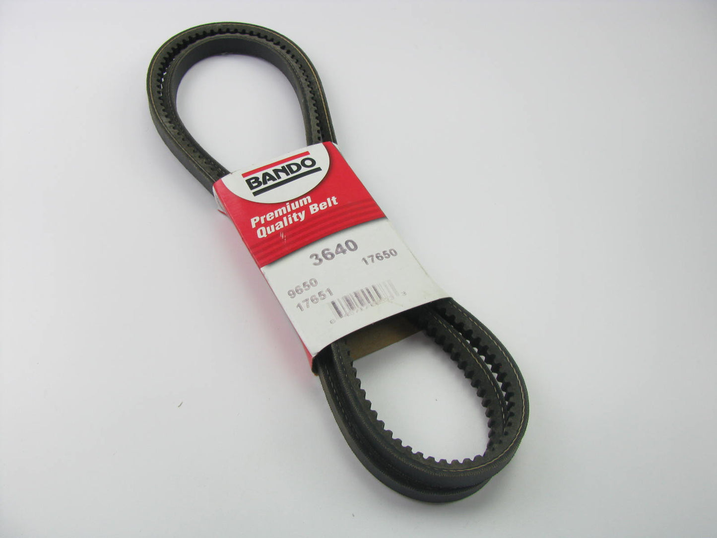 Bando 3640 Accessory Drive Belt - 0.53'' X 65'' - 9650 17650 17651