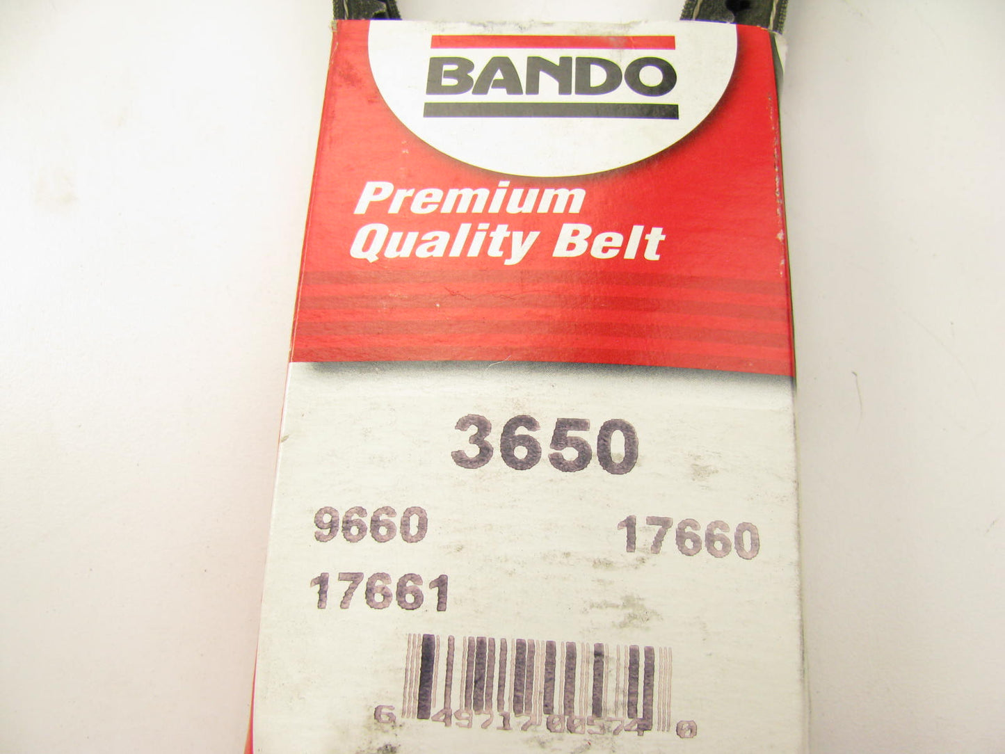 Bando 3650 Accessory Drive Belt - 0.53'' X 66.0'' - 36 Degree