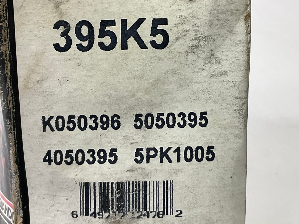 Bando 395K5 Serpentine Belt - 0.69'' X 40.00'' - 5 Ribs
