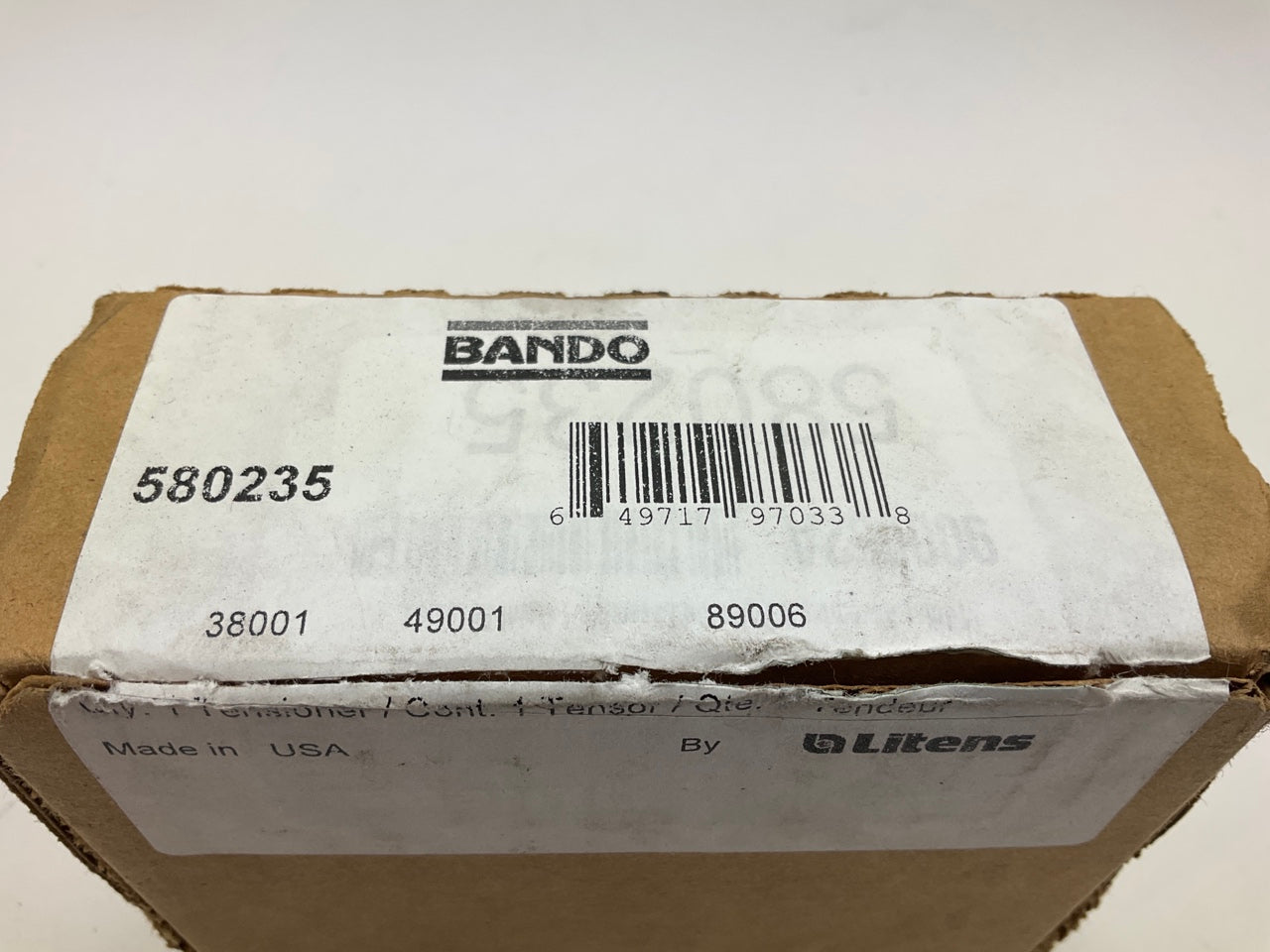 Bando 580235 Accessory Drive Belt Idler Pulley