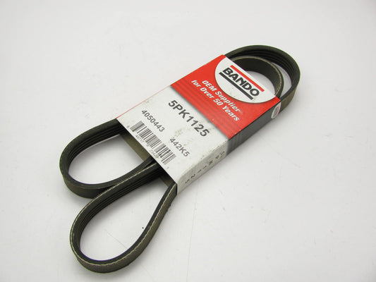 Bando 5PK1125 Serpentine Alternator Drive Belt For 2008-2012 Audi S5 4.2L V8