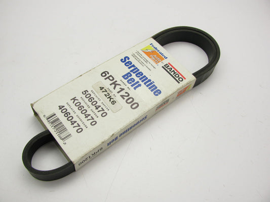 Bando 6PK1200 Serpentine Belt - 0.84'' X 47.50'' - 6 Ribs