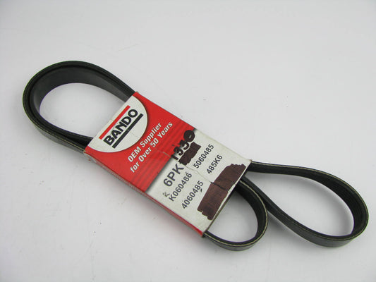Bando 6PK1230 Serpentine Belt - 0.84'' X 48.50'' - 6 Ribs