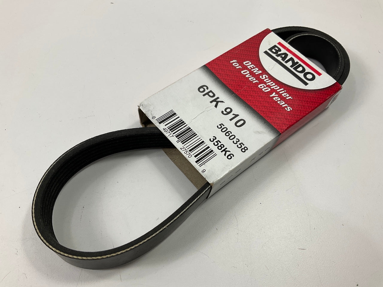 Bando 6PK910 Serpentine Belt