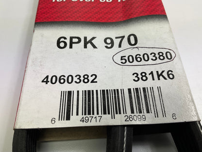 Bando 6PK970 Serpentine Belt