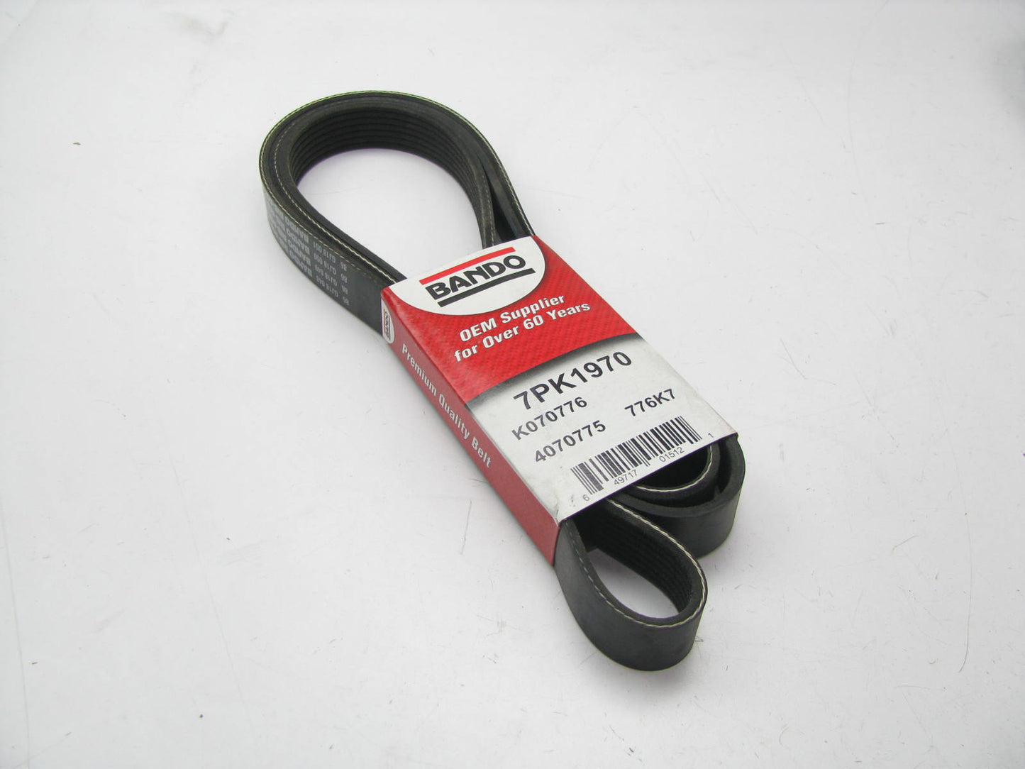 Bando 7PK1970 Serpentine Belt - 25mm X 1970mm - 7 Ribs