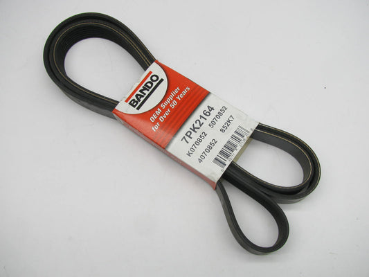Bando 7PK2164 Serpentine Belt For 2006-2011 Honda Civic 1.8L-L4