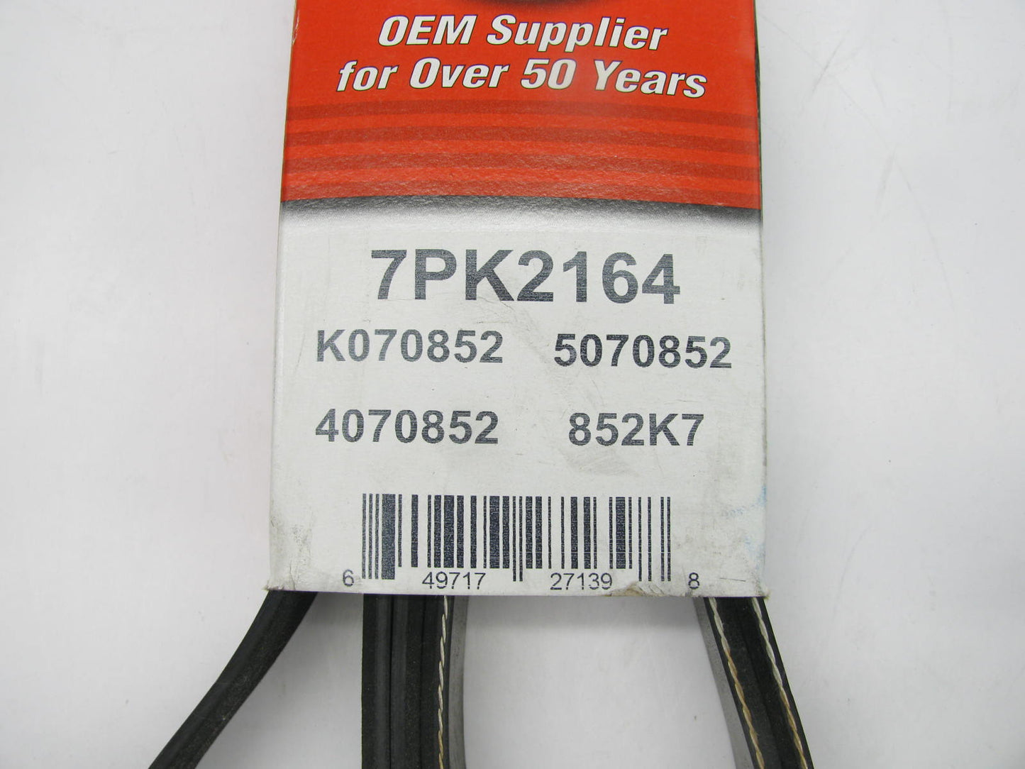 Bando 7PK2164 Serpentine Belt For 2006-2011 Honda Civic 1.8L-L4