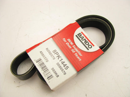 Bando 8PK1445 Serpentine Belt - 1.12'' X 57.50'' - 8 Ribs