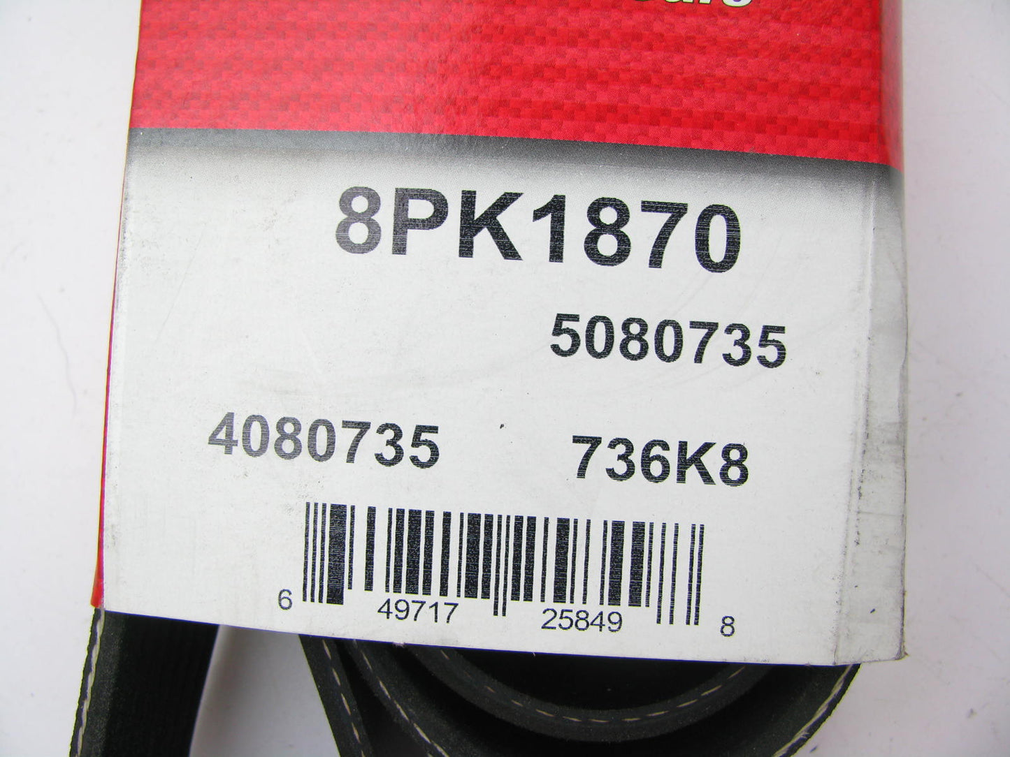 Bando 8PK1870 Serpentine Belt - 1.12'' X 74.00'' - 8 Ribs