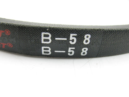 B58 Bando - Section B, 21/32in. Wide, 61in. Outside Length, V-Belt