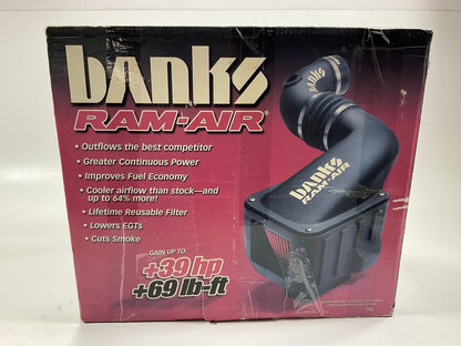 DAMAGED FILTER - Banks 42155 Cold Air Intake System 03-07 Ford 6.0L Powerstroke