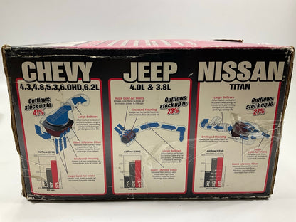 DAMAGED FILTER - Banks 42155 Cold Air Intake System 03-07 Ford 6.0L Powerstroke