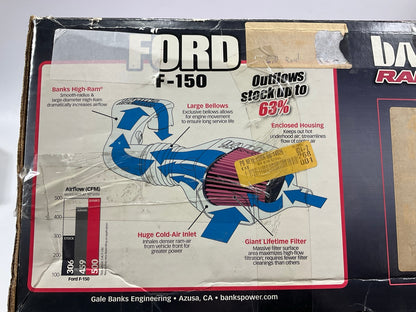 DAMAGED FILTER - Banks 42155 Cold Air Intake System 03-07 Ford 6.0L Powerstroke